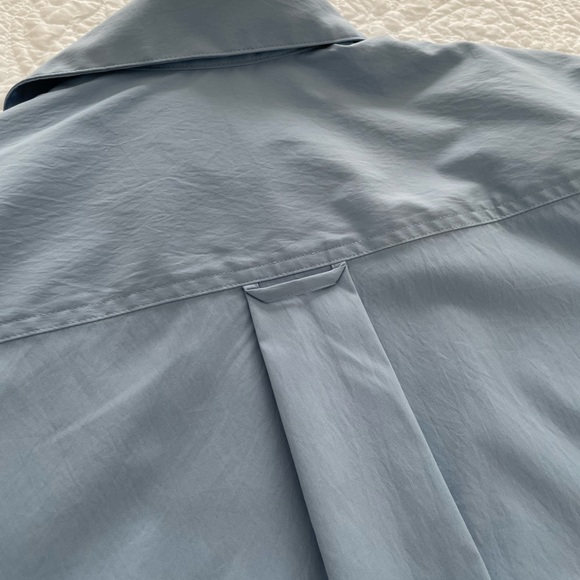 NWT Athleta Oversized Button Down Shirt XXS - Picture 4 of 12